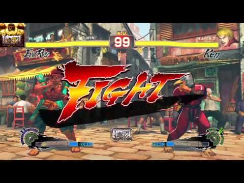 USF4 Celfcool (E.Ryu) vs Rogelio (Ken) FT3