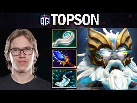 OG.TOPSON ZEUS - BEST HERO IS BACK - DOTA 2 7.27 GAMEPLAY