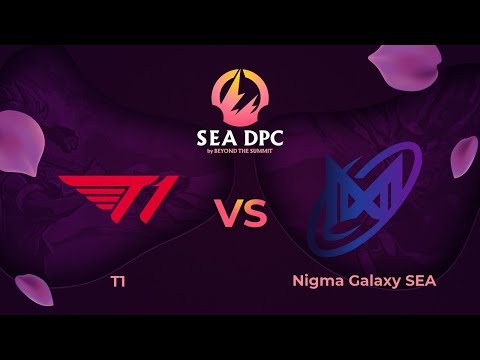 T1 vs Nigma Galaxy SEA | Game 1 | Dota Pro Circuit Southeast Asia - Division I Tour 3