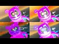 Gummy Bear Song HD Four Neon Negative Version At Once RE FIXED