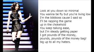 Talkin That Cher Lloyd lyrics