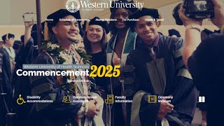 WesternU Commencement 2025 - College of Optometry