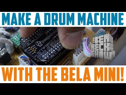Pocket Beagle bela.io Drum Sequencer