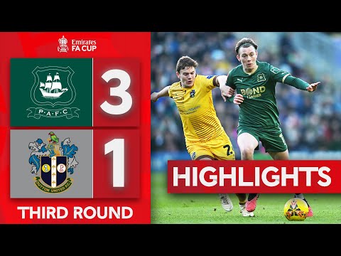 Plymouth Argyle Cruise Past The U's | Plymouth Argyle 3-1 Sutton United | Emirates FA Cup 2023-24