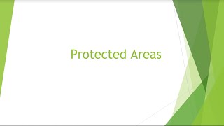 Protected areas (National parks, Wildlife sanctuaries etc)