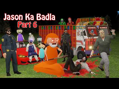 Gulli Bulli And Jason's Revenge Part 6 | Zombie Baba & Witch Horror Story | MJOH Toons