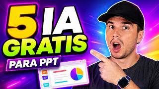 GRATIS! ⛔ 5 Inteligencias Artificiales para hacer PRESENTACIONES de Powerpoint en segundos