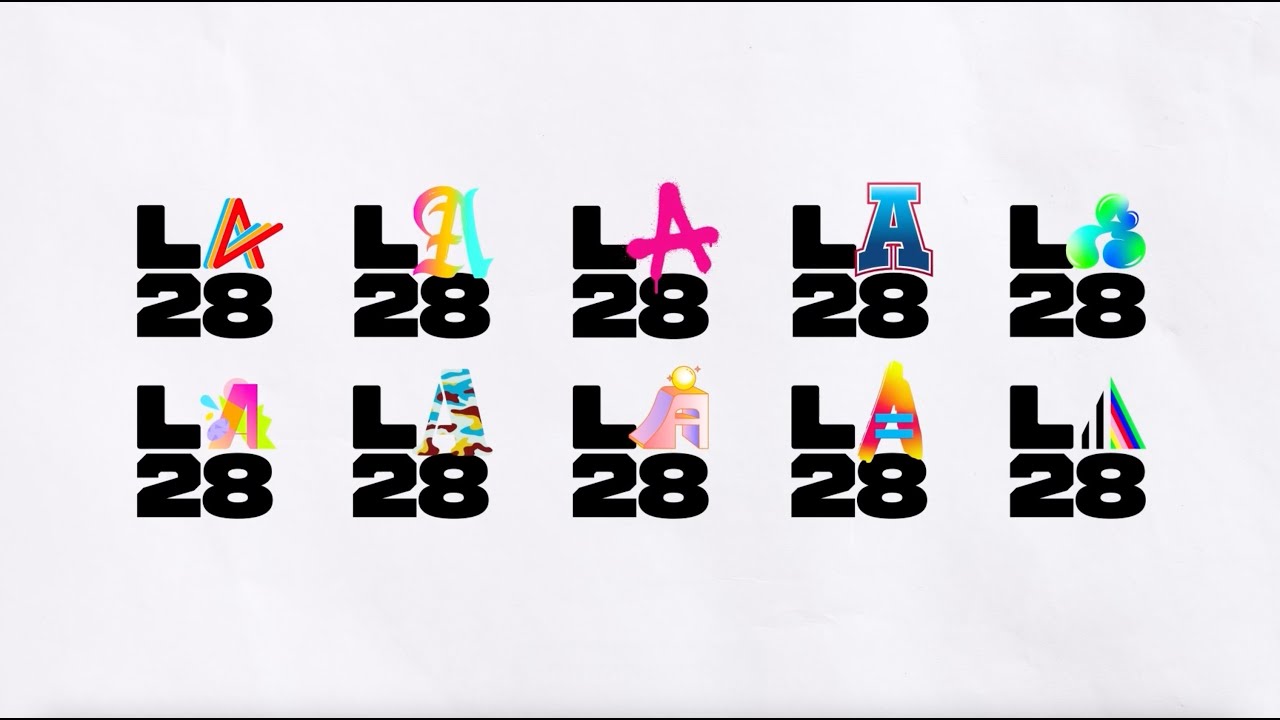 Behind the LA28 Emblems - YouTube