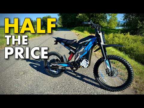 This CHEAP 50mph Electric Dirt Bike is IMPRESSIVE!