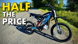 This CHEAP 50mph Electric Dirt Bike is IMPRESSIVE!