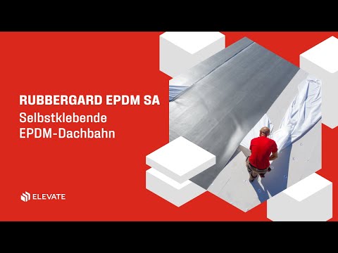 Elevate RubberGard EPDM SA - Selbstklebende EPDM-Dachbahn
