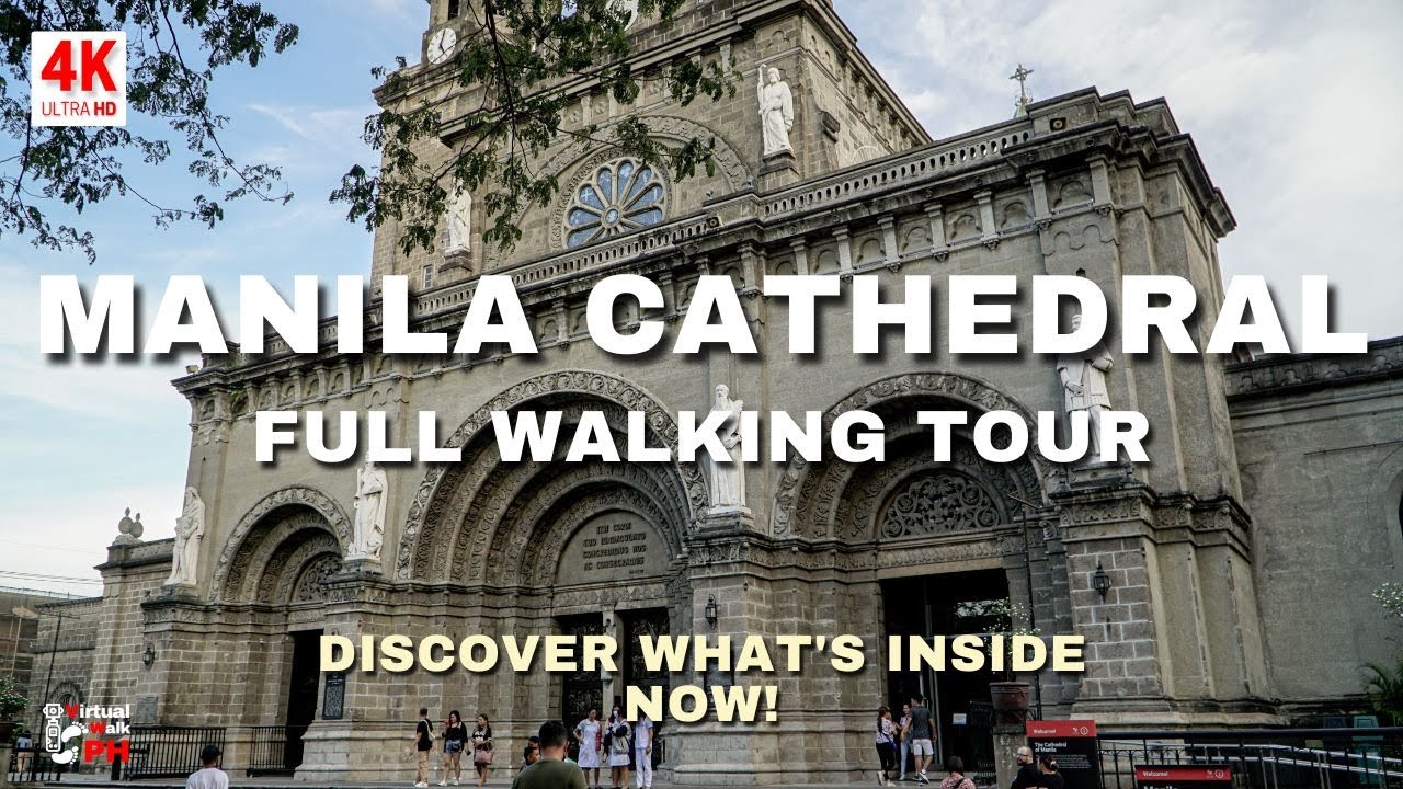 Embark on an immserive walking tour of Manila Cathedral.