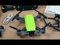 DJI SPARK Fly More Combo UNBOXING Overview