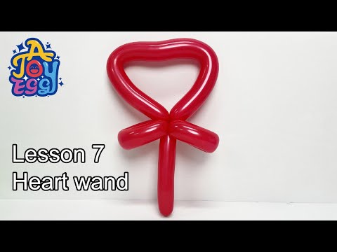Only 3 Steps! Make a Heart Balloon Wand for Someone You Love 💘