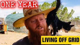 A Year in the High Desert Off Grid and Alone