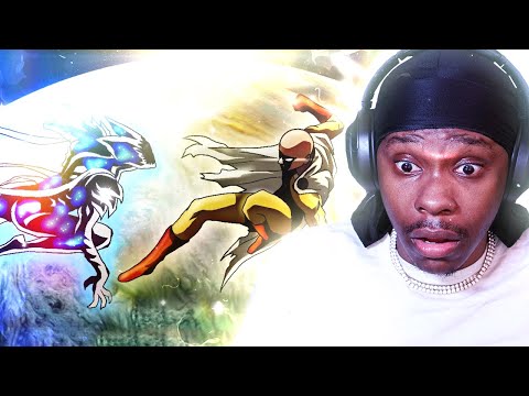 Reacting To SAITAMA vs COSMIC GAROU!! Full Fight REACTION!!