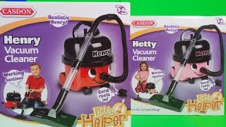 Little Numatic Toy Henry Vacuum Cleaner By Casdon Review & #unboxing