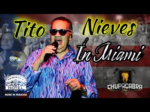 Tito Nieves | Salsa in Miami for Hispanic Heritage Month at the Seminoles Casino Immokalee