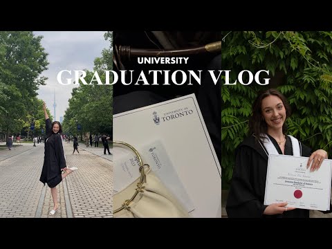 COLLEGE GRADUATION VLOG: grwm, ceremony, chats about school