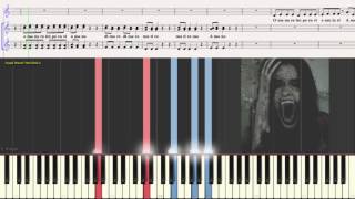 AMENO - Eric Levi (хор)(Ноты и Видеоурок для фортепиано) (piano cover)