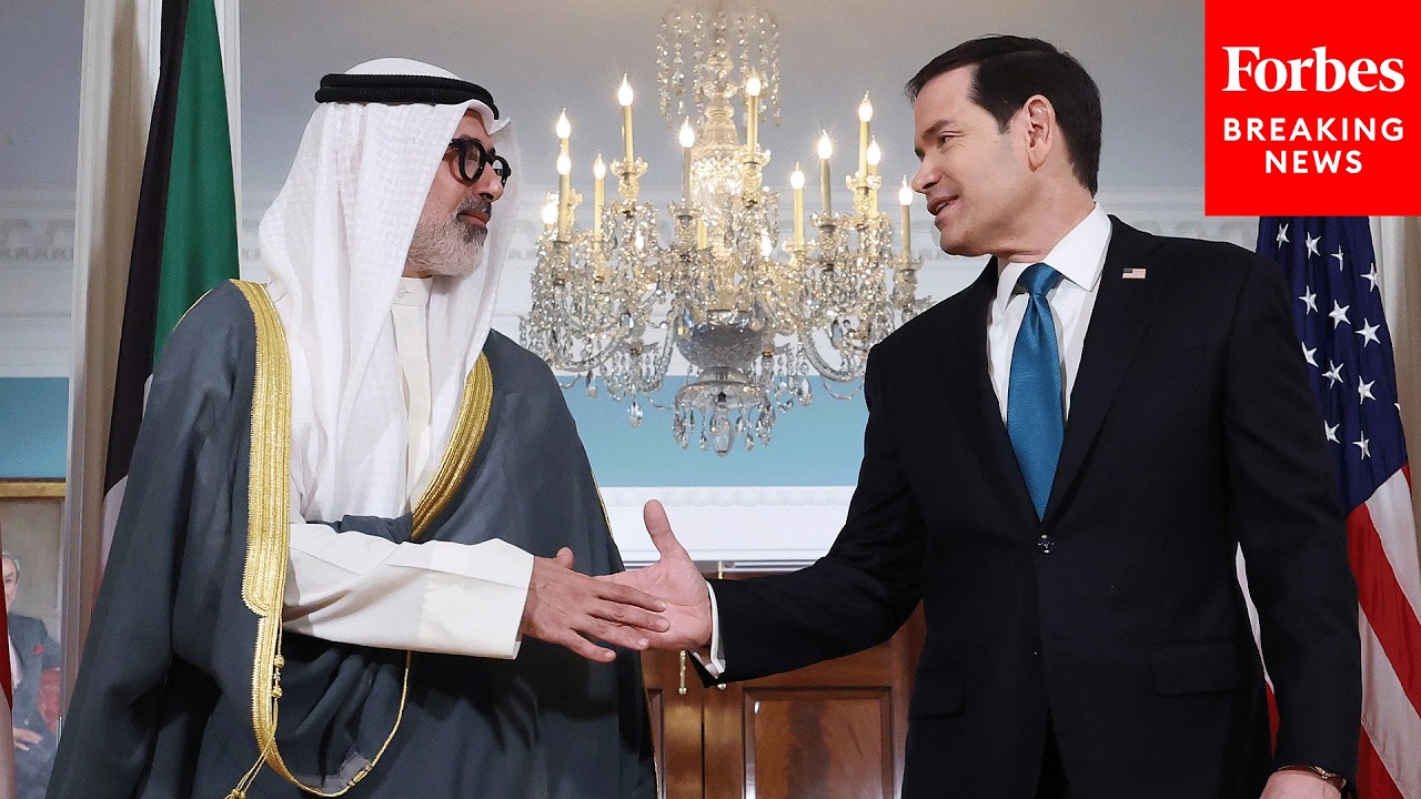Video | Marco Rubio Meets With Kuwait's Foreign Minister Amidst Renewed Strikes From Iran