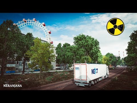 ☢ Exploring the Chernobyl Nuclear Power Planet & Pripyat Ghost Town | Euro Truck Simulator 2