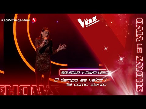 Soledad Pastorutti y David Lebon: “El tiempo es veloz” + “Tal como siento” - La Voz Argentina 2021