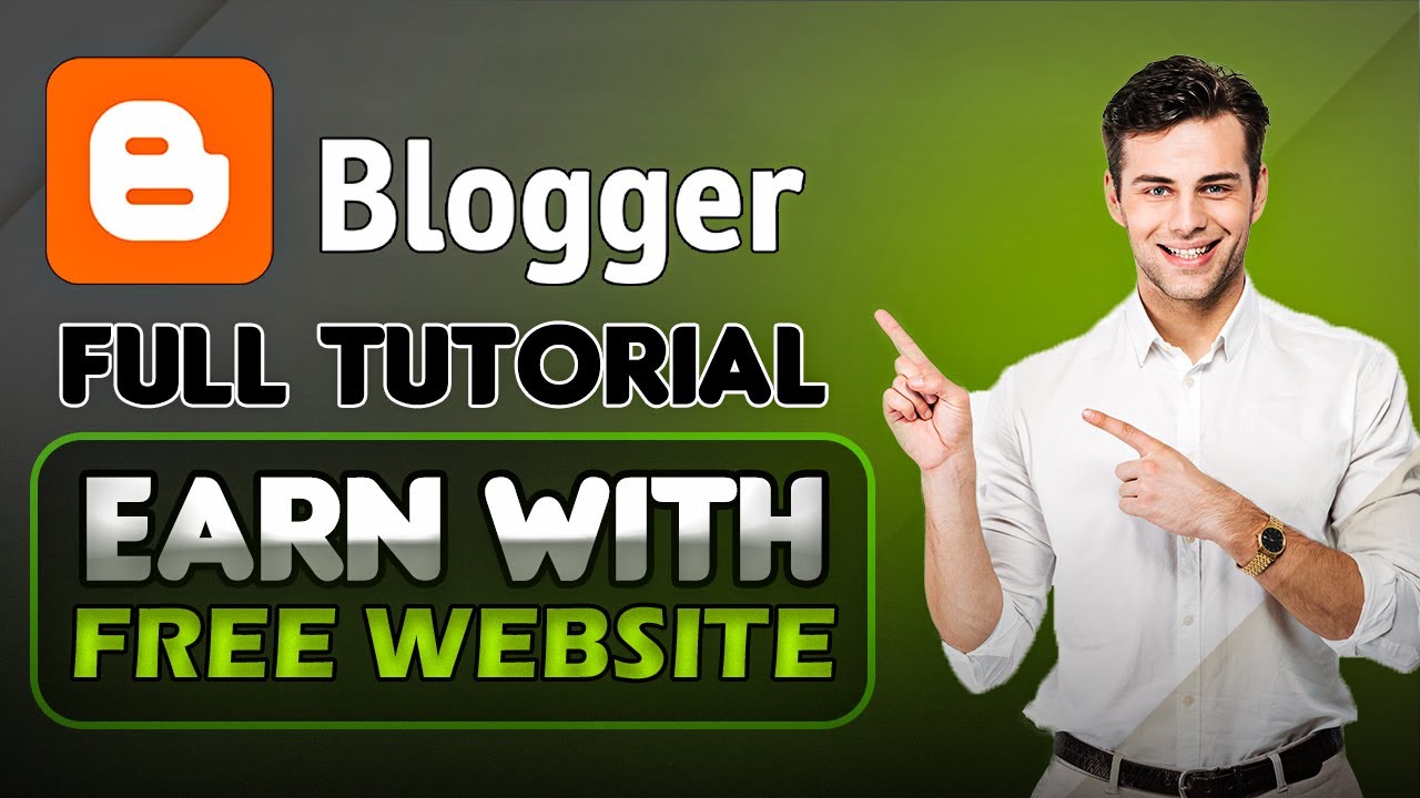 Blogger full course 2024 | how to make a blogger website and earn money