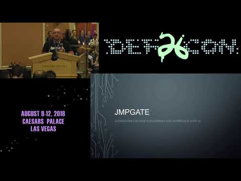 DEF CON 26 AI VILLAGE - Rob Brandon - JMPgate Accelerating Reverse Engineering Into Hyperspace