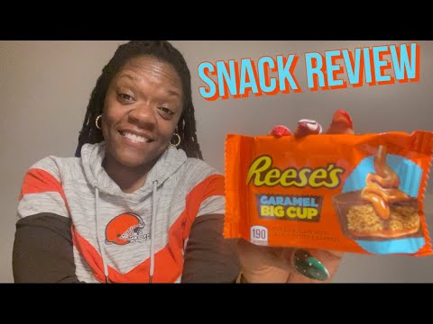 NEW Reese Carmel Big Cup Review 🍫 | Candy Remixes 🍬