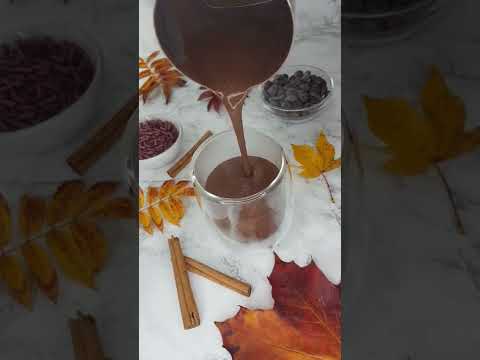 Homemade creamy hot chocolate