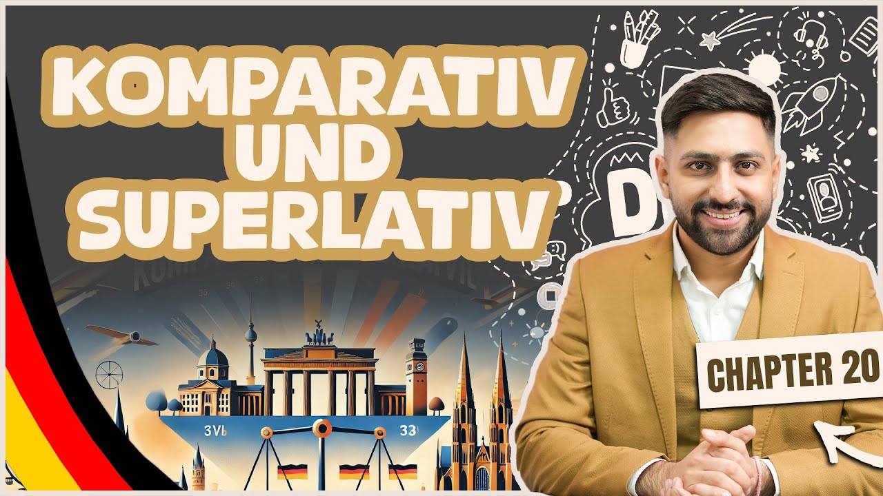 Chapter 20: Komparativ und Superlativ | Learn German A1 Series 2025 – 100/100 in the Goethe A1 Exam