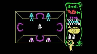 Atic Atac (Wizard gameplay) for the TI-99/4A