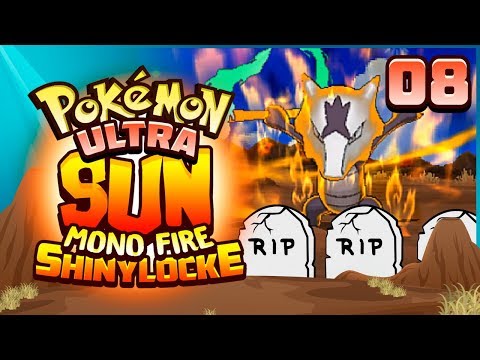 NO! NOT LIKE THIS! Pokémon Ultra Sun and Moon Mono Fire Shinylocke! Episode 8