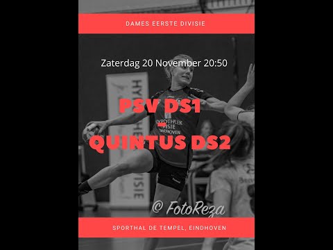 Livestream Dames 1 PSV - Quintus Dames 2
