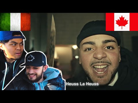 CANADIANS REACT TO ITALIAN DRILL - ZEFE - DIRHAM #DRILL1