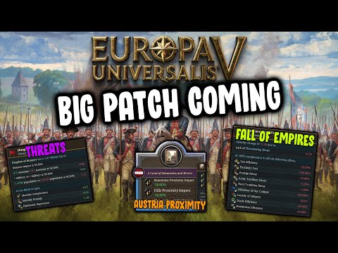 Big Improvements coming to EU5 in 1.1