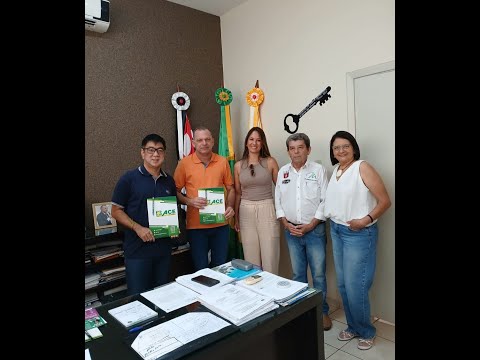 ACE REUNIU-SE COM O PREF. DE N. GUTA´PORANGA