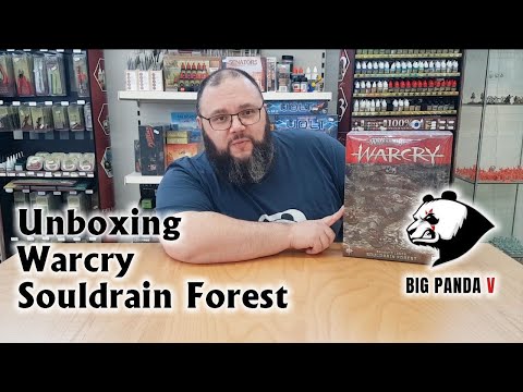 Unboxing | Warhammer Warcry - Ravaged Lands - Souldrain Forest | BIG PANDA V | Games Workshop