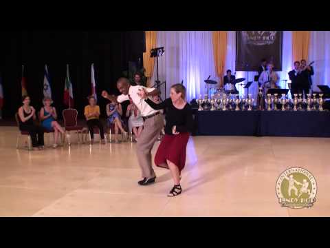 ILHC 2015 - Invitational Lindy JnJ - Remy Kouakou Kouame (France) & Laura Keat (US)