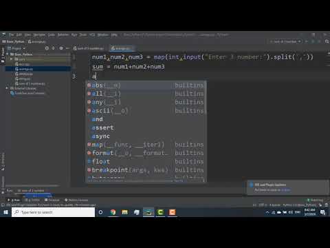 16 Python Bangla Tutorial For Beginners Average Of Three Numbers Python Program
