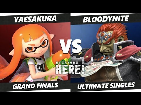Ultimate Sub Tournament - YaeSakura (Inkling) Vs. Bloodynite (Ganondorf) - Everyone is Here 6 SSBU
