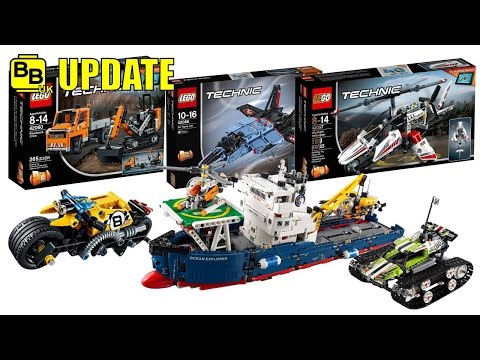 LEGO 2017 TECHNIC SET OFFICIAL IMAGES NEWS UPDATE