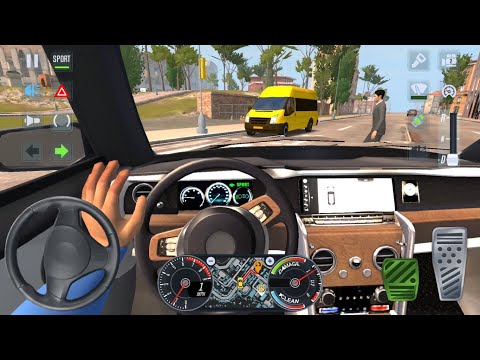 LUXURY 4X4 CAR CITY UBER DRIVER 🚖👮‍♀️ City Car Driving Games Android - Taxi Sim 2020