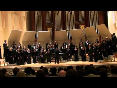 Baylor Choir Fall Concert - Where Your Barefoot Walks