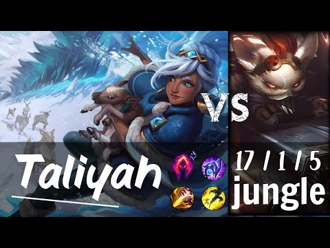 Pyosik Taliyah Jungle vs Rumble - Challenger Replay KR