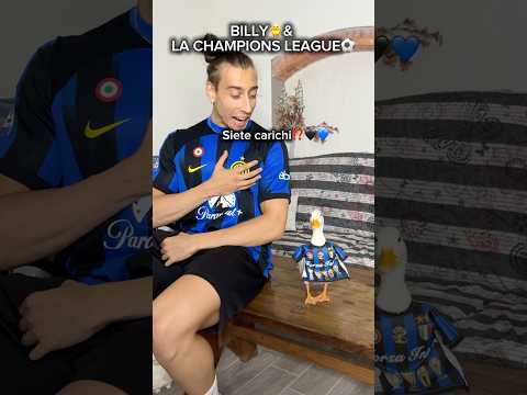 BILLY GUARDA LA PARTITA DELL’INTER🐥🖤💙