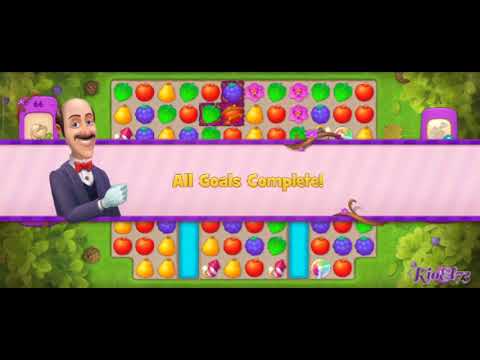 Gardenscapes level 9046 Round 61 - 75 ❤️ Gameplay Well Done