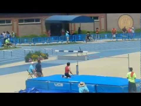 Kaila Smith (lane 8) - NB Outdoor Nationals - 6.16.12 - Girls 400m H Emerging Elite - Heat 7
