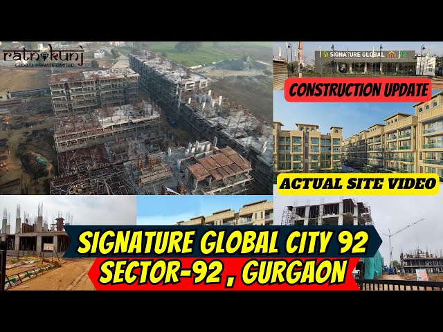 Signature Global City92 Gurgoan 3BHK starts at 75 Lacs 